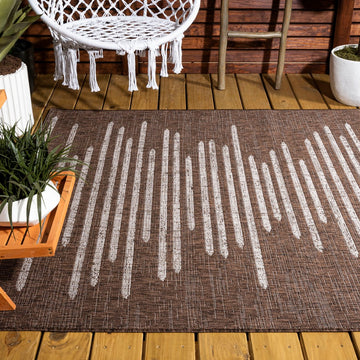 Zolak Berber Stripe Geometric Area Rug
